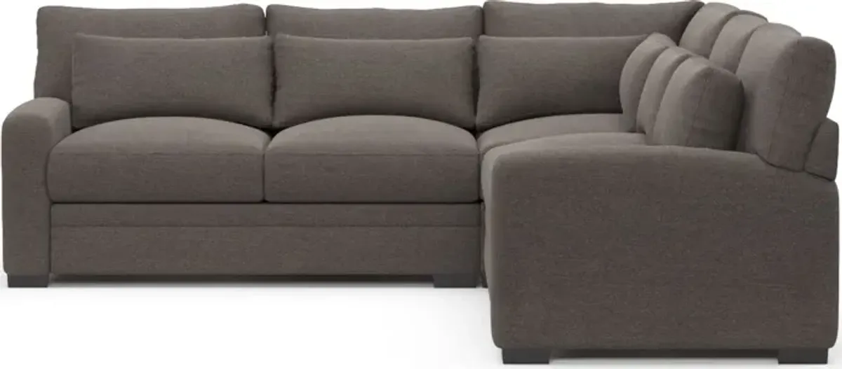 Winston Foam Comfort Eco Perfomance 3-Piece Sectional - Presidio Steel