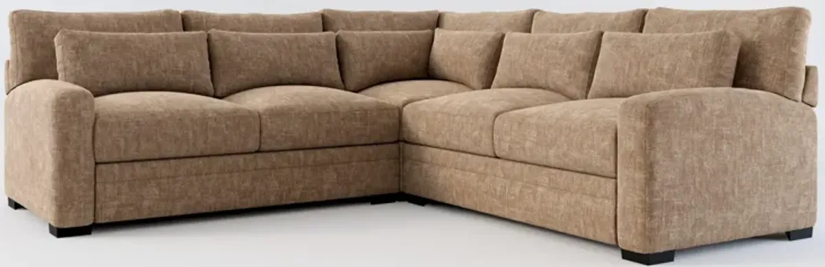 Winston Foam Comfort Eco Perfomance 3-Piece Sectional - Argo Java