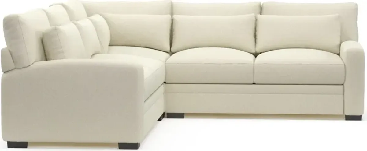 Winston Hybrid Comfort Eco Performance 3-Piece Sectional - Fincher Ivory