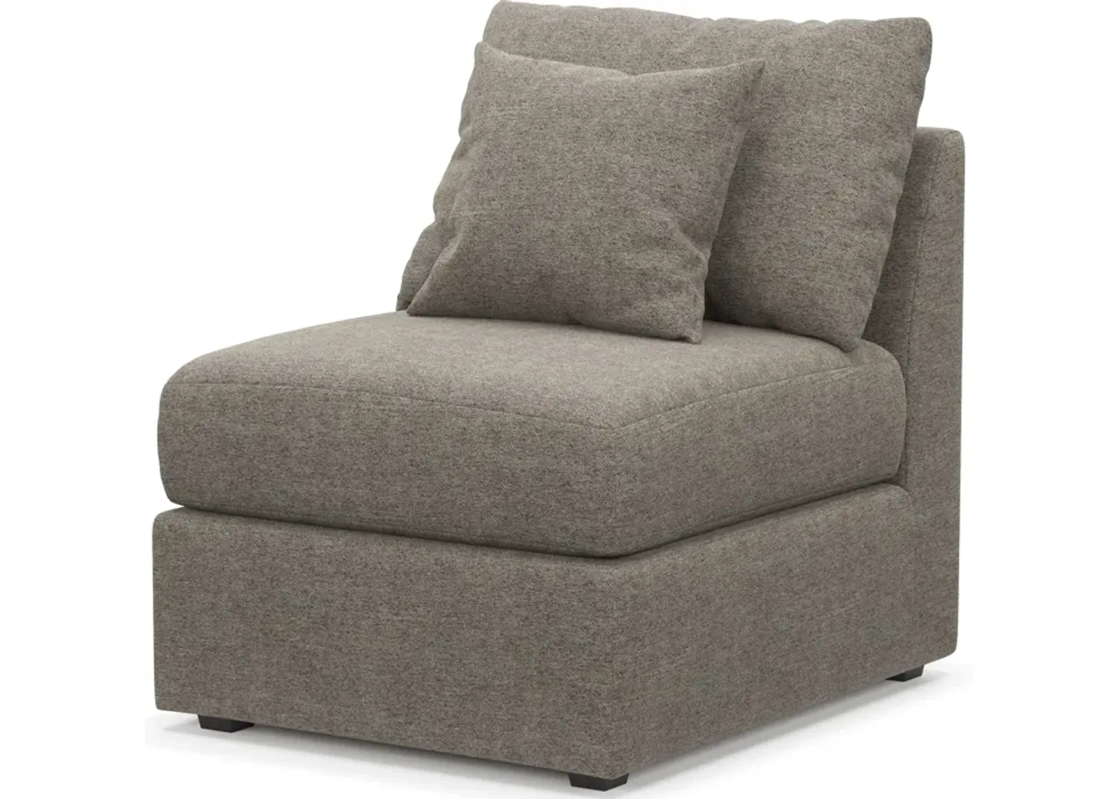 Nest Hybrid Comfort Eco Performance Armless Chair - Bridger Metal