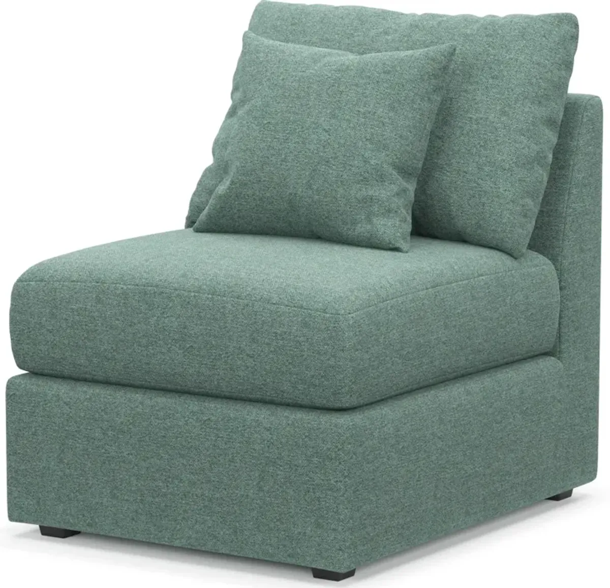 Nest Hybrid Comfort Eco Performance Armless Chair - Bridger Jade