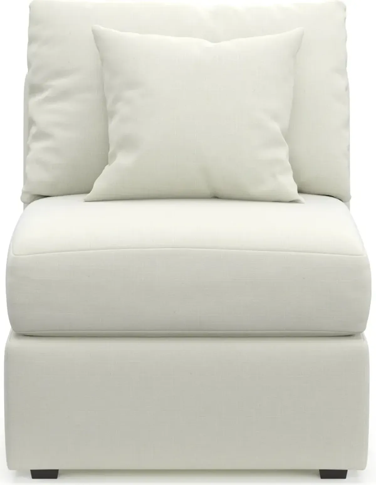 Nest Hybrid Comfort Eco Performance Armless Chair - Liv Arctic