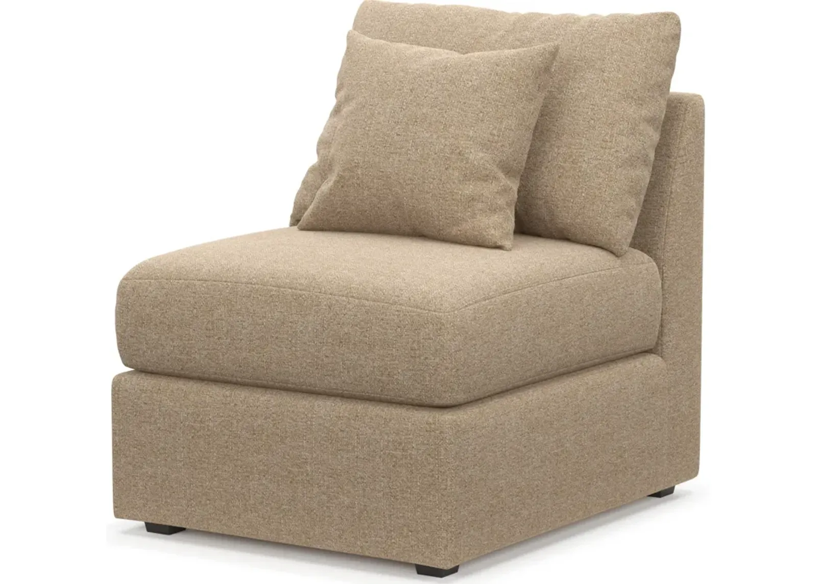 Nest Hybrid Comfort Eco Performance Armless Chair - Liv Wicker