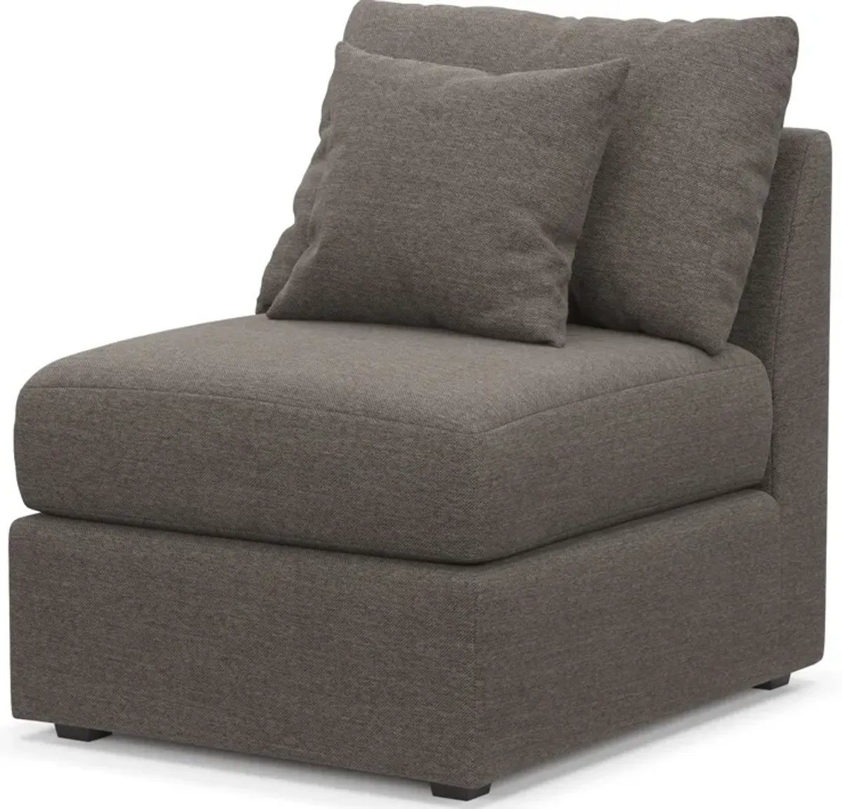 Nest Hybrid Comfort Eco Performance Armless Chair - Presidio Steel