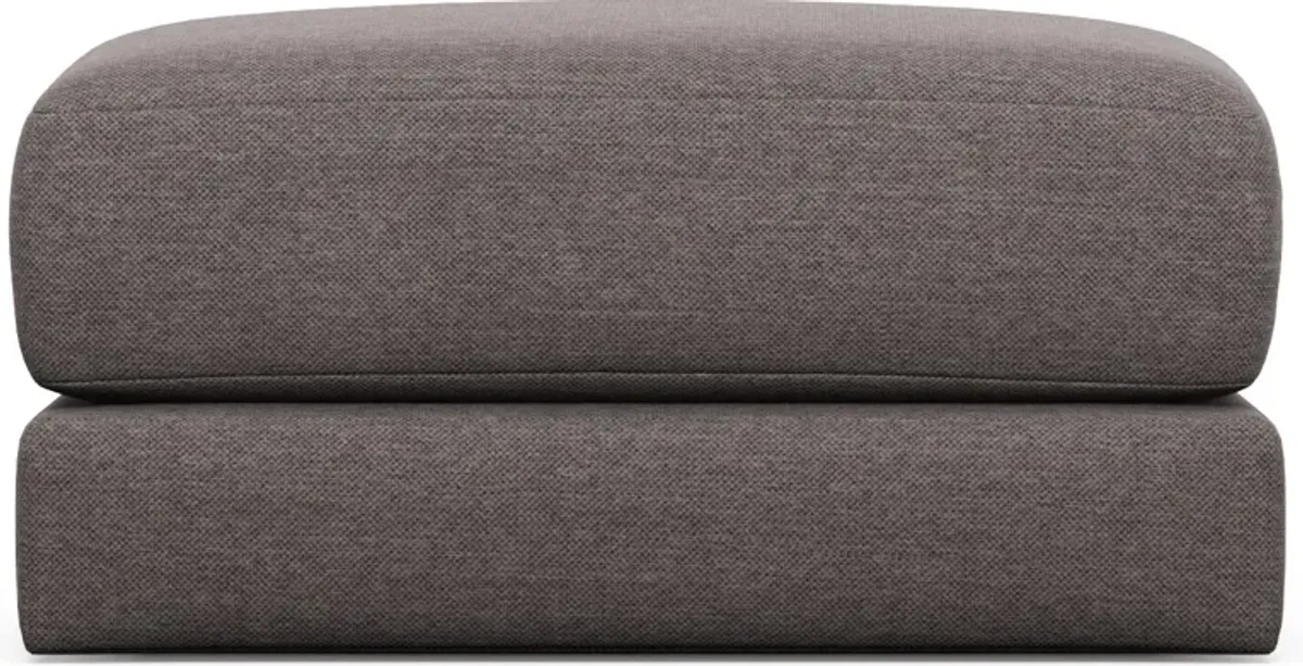 Nest Hybrid Comfort Eco Performance Short Ottoman - Presidio Steel