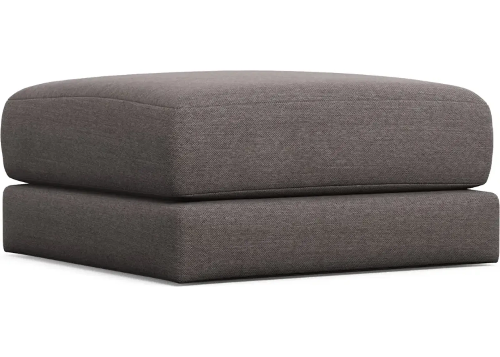 Nest Hybrid Comfort Eco Performance Short Ottoman - Presidio Steel