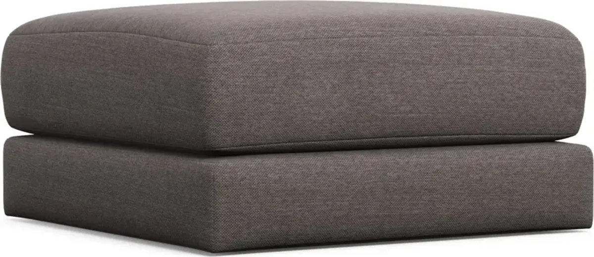 Nest Hybrid Comfort Eco Performance Short Ottoman - Presidio Steel