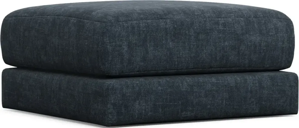 Nest Hybrid Comfort Eco Performance Short Ottoman - Argo Navy