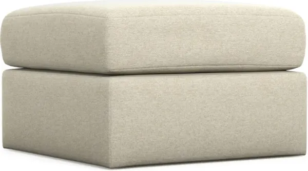 Nest Hybrid Comfort Eco Performance Tall Ottoman - Bridger Shell