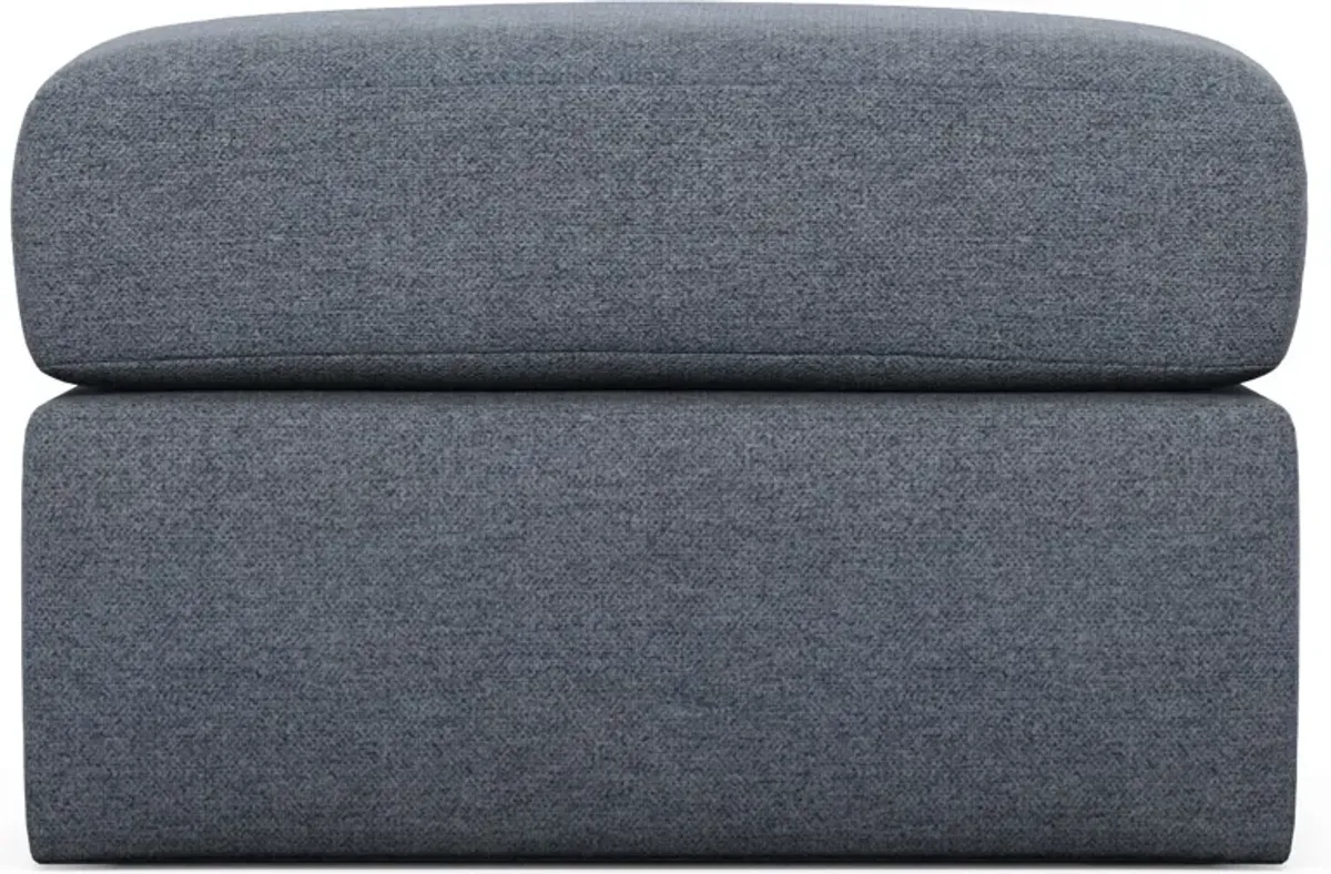 Nest Hybrid Comfort Eco Performance Tall Ottoman - Bridger Navy