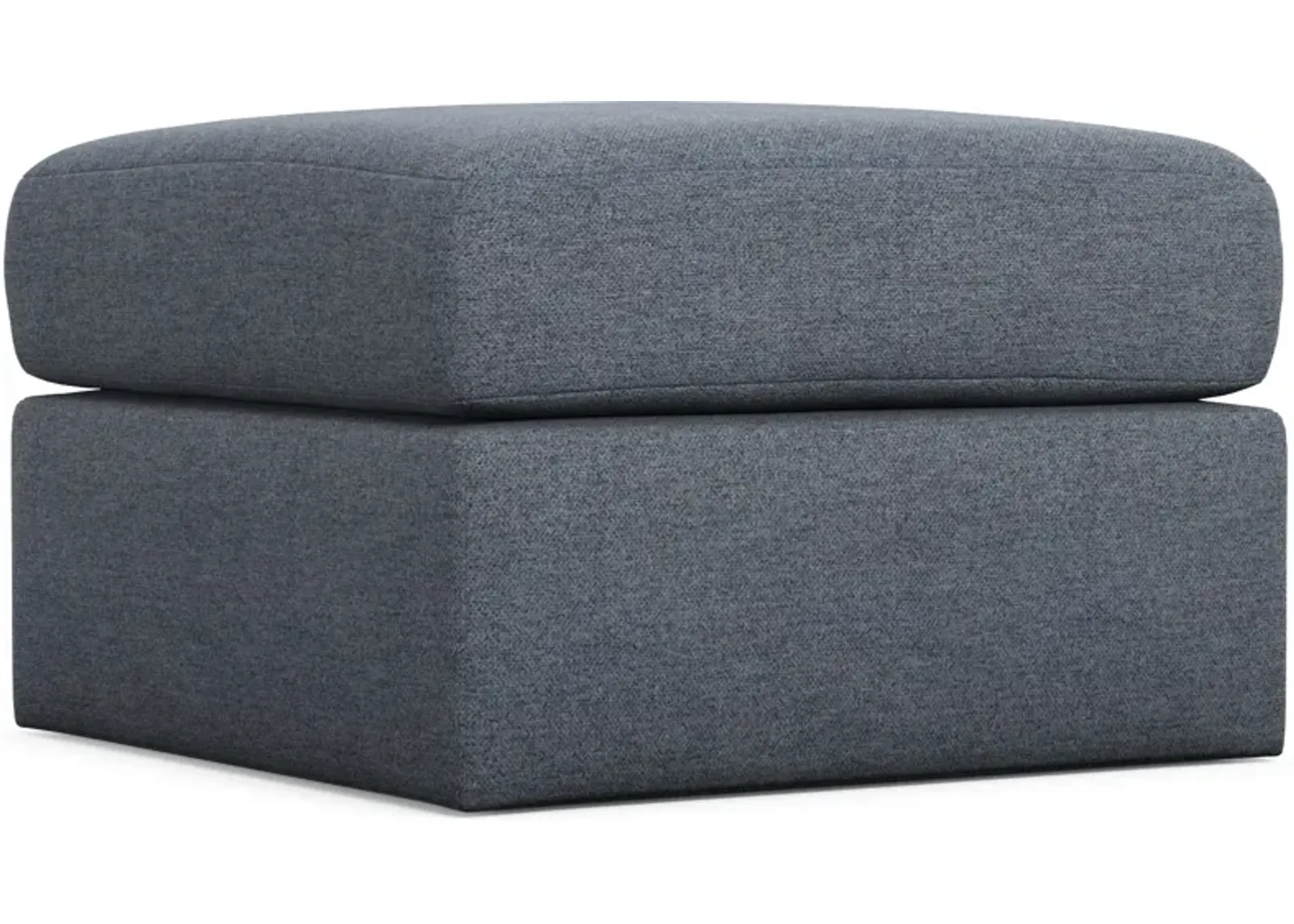 Nest Hybrid Comfort Eco Performance Tall Ottoman - Bridger Navy