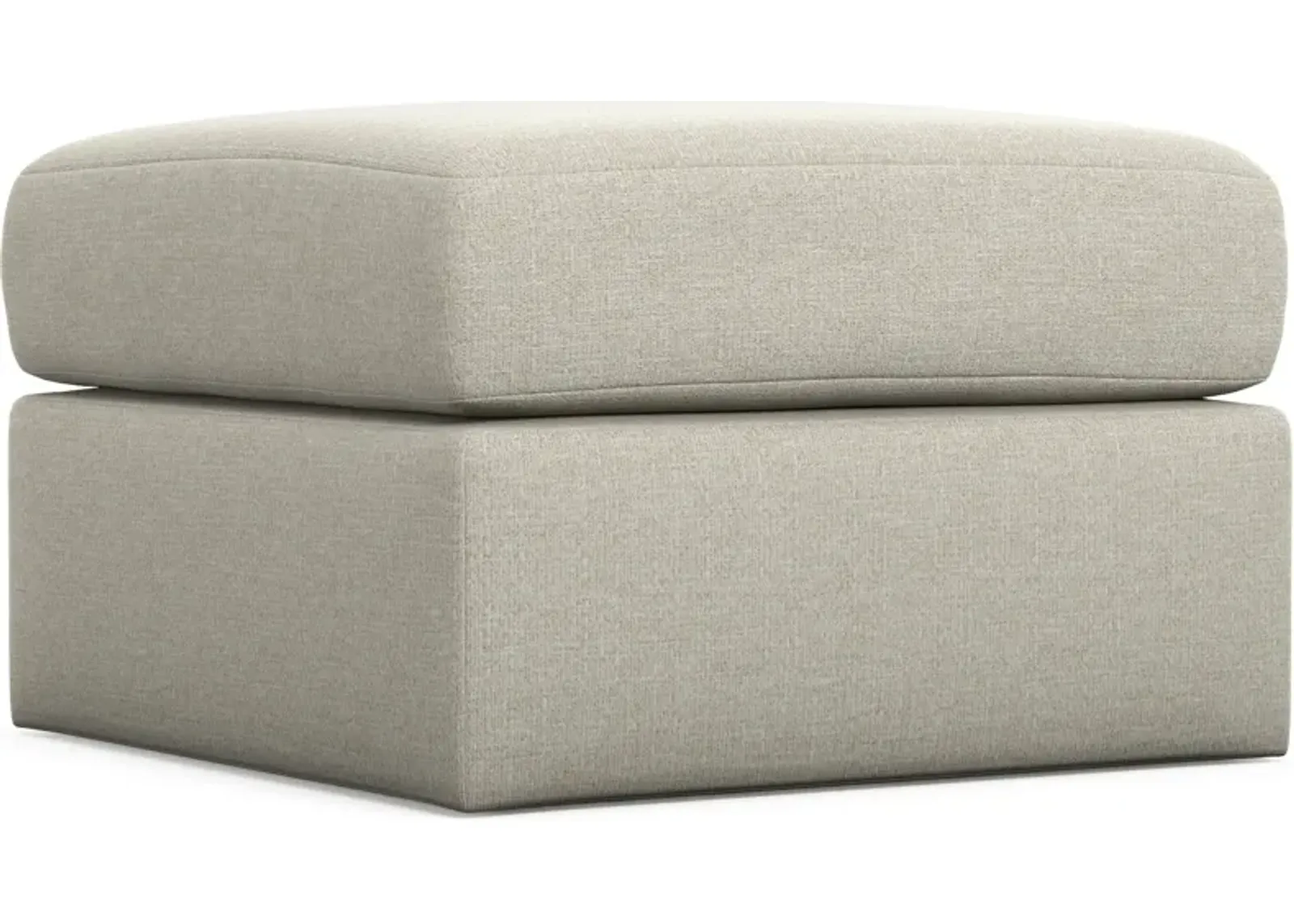 Nest Hybrid Comfort Eco Performance Tall Ottoman - Liv Dove