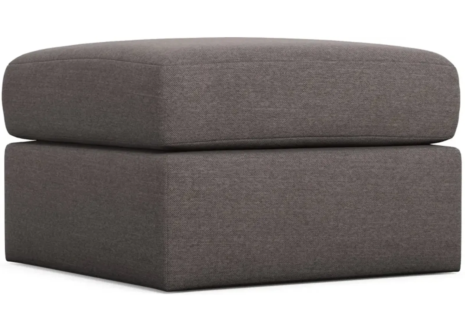 Nest Hybrid Comfort Eco Performance Tall Ottoman - Presidio Steel