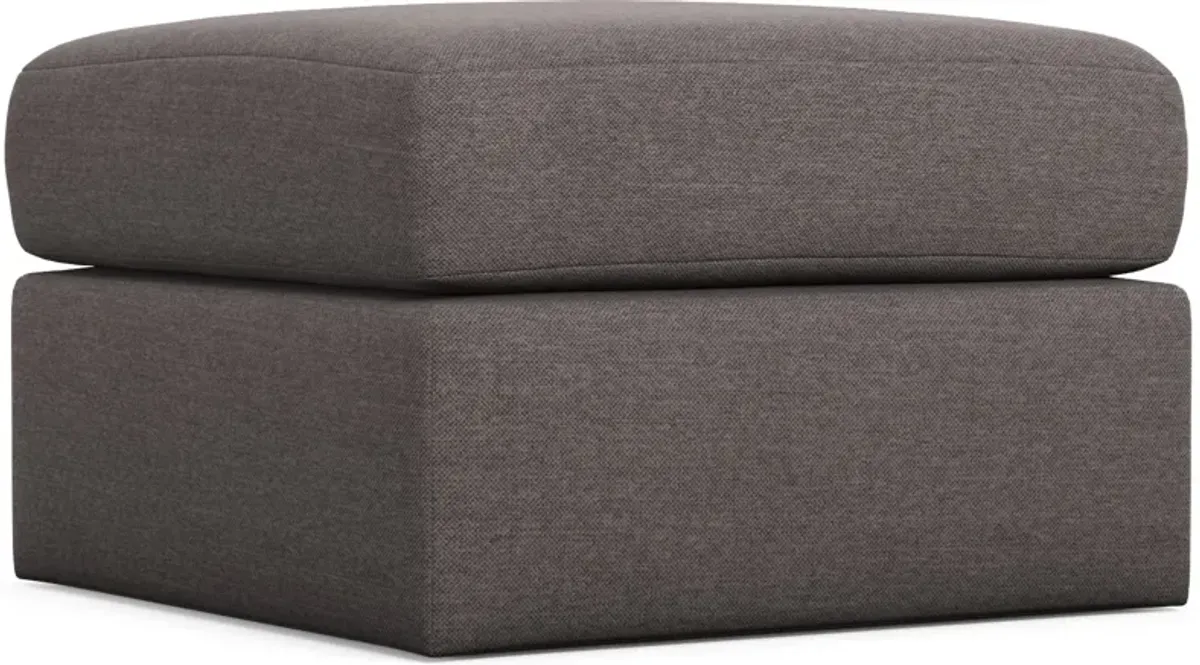 Nest Hybrid Comfort Eco Performance Tall Ottoman - Presidio Steel