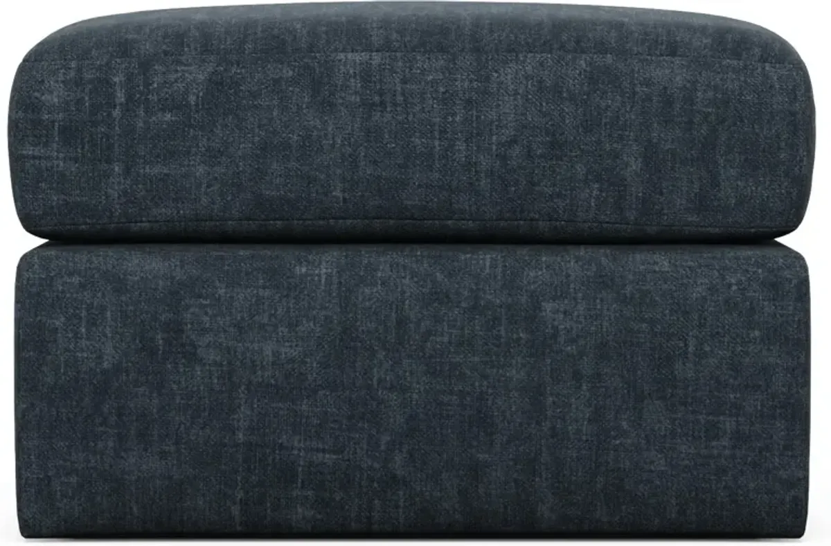 Nest Hybrid Comfort Eco Performance Tall Ottoman - Argo Navy