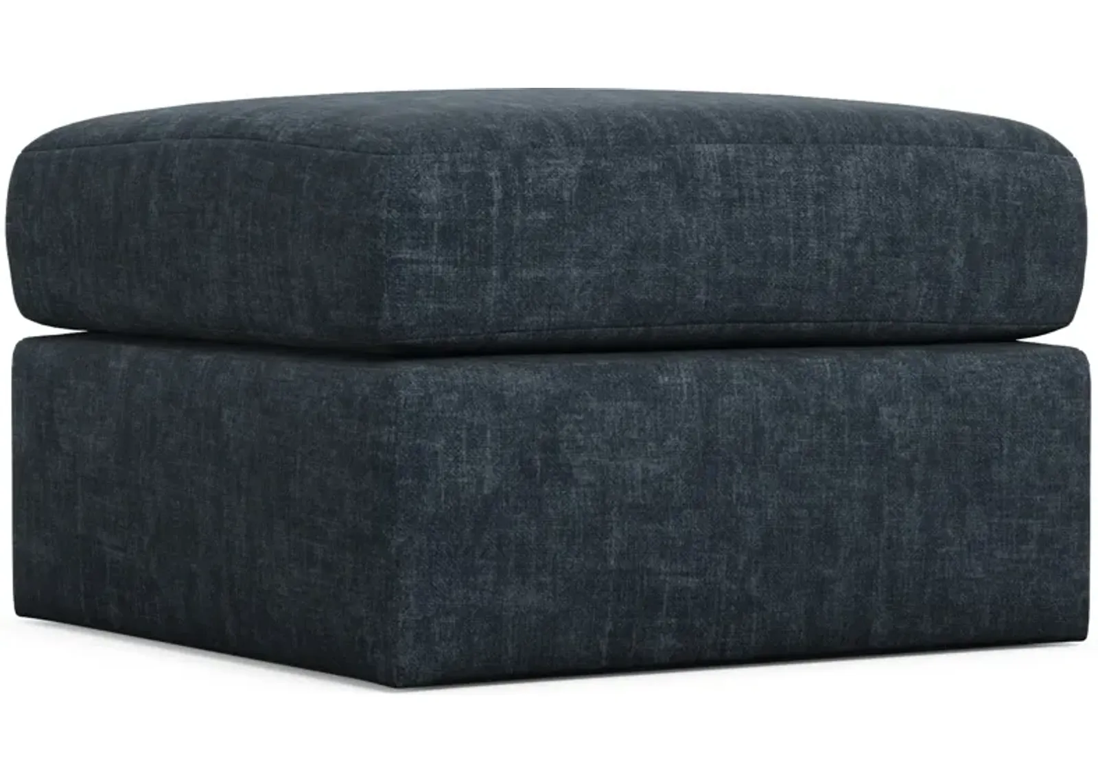 Nest Hybrid Comfort Eco Performance Tall Ottoman - Argo Navy