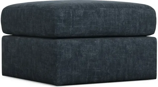 Nest Hybrid Comfort Eco Performance Tall Ottoman - Argo Navy