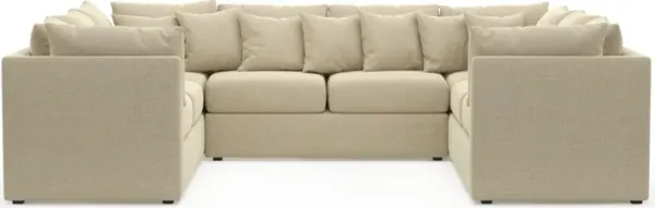 Nest Hybrid Comfort Eco Performance 3-Piece Pit Sectional - Broderick Sand