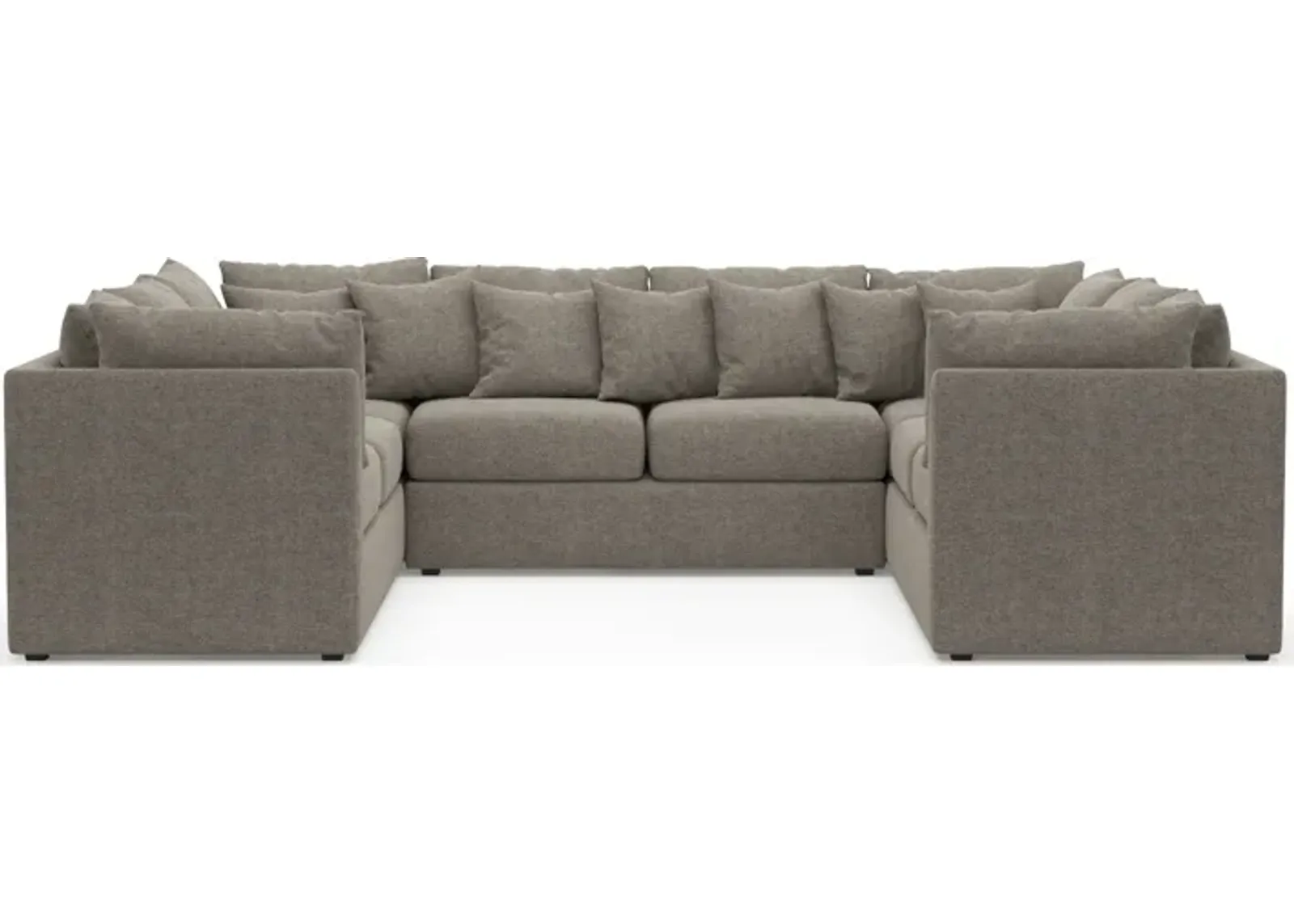 Nest Hybrid Comfort Eco Performance 3-Piece Pit Sectional - Bridger Metal