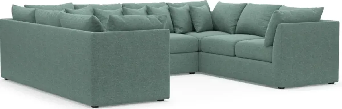 Nest Hybrid Comfort Eco Performance 3-Piece Pit Sectional - Bridger Jade