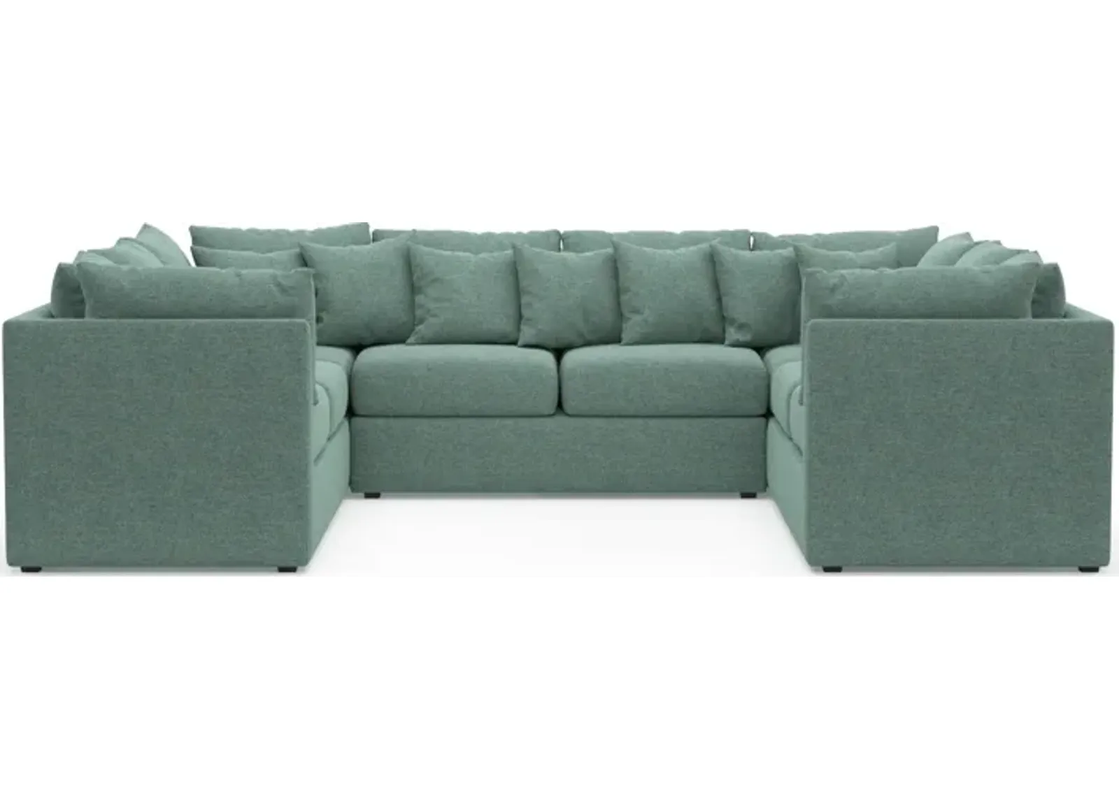 Nest Hybrid Comfort Eco Performance 3-Piece Pit Sectional - Bridger Jade