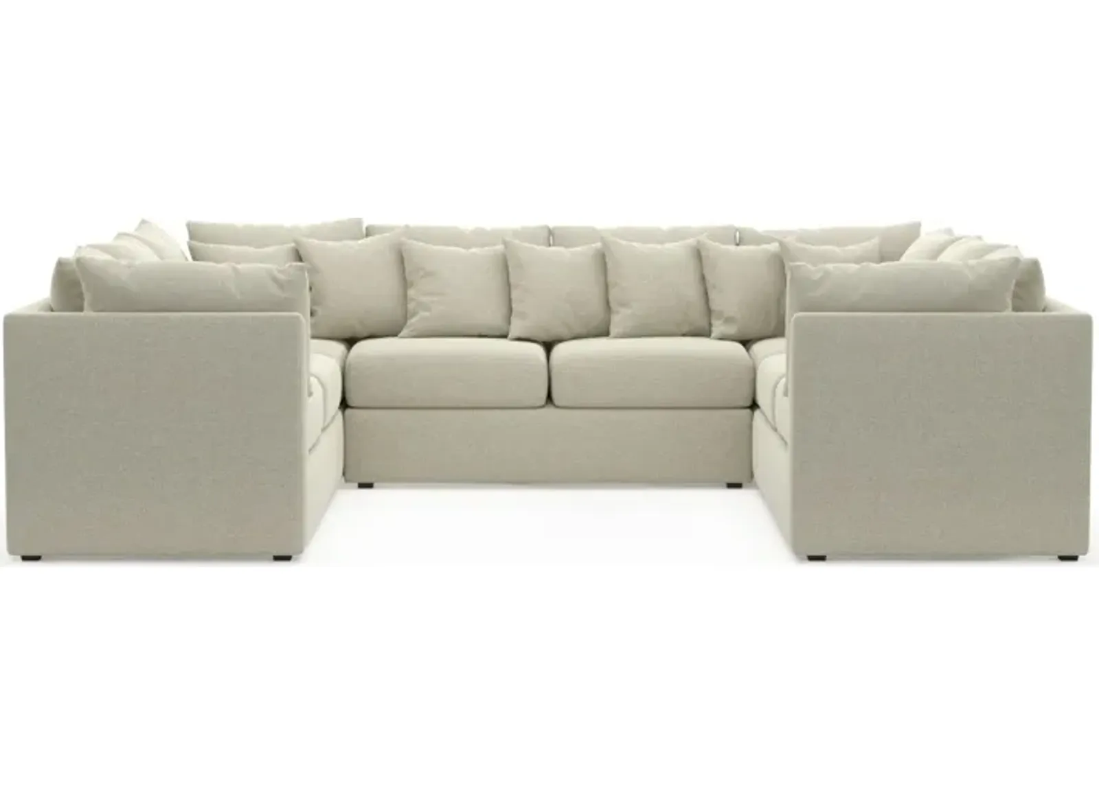 Nest Hybrid Comfort Eco Performance 3-Piece Pit Sectional - Liv Dove