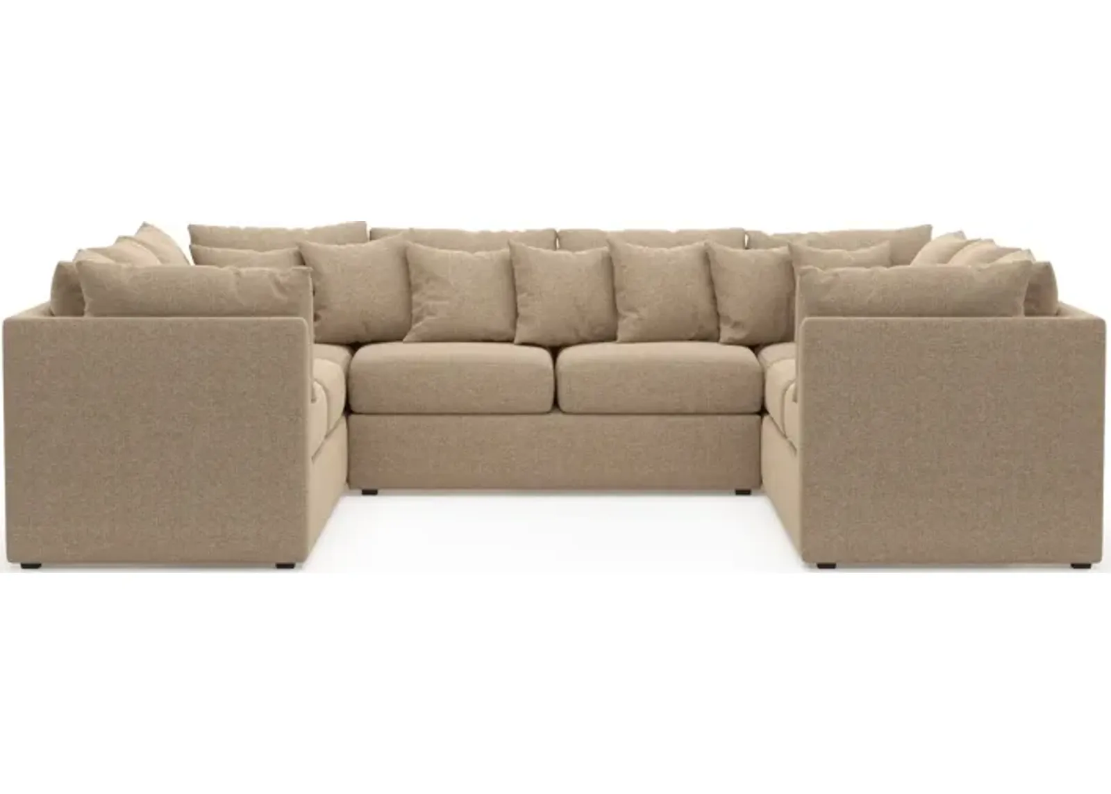 Nest Hybrid Comfort Eco Performance 3-Piece Pit Sectional - Liv Wicker