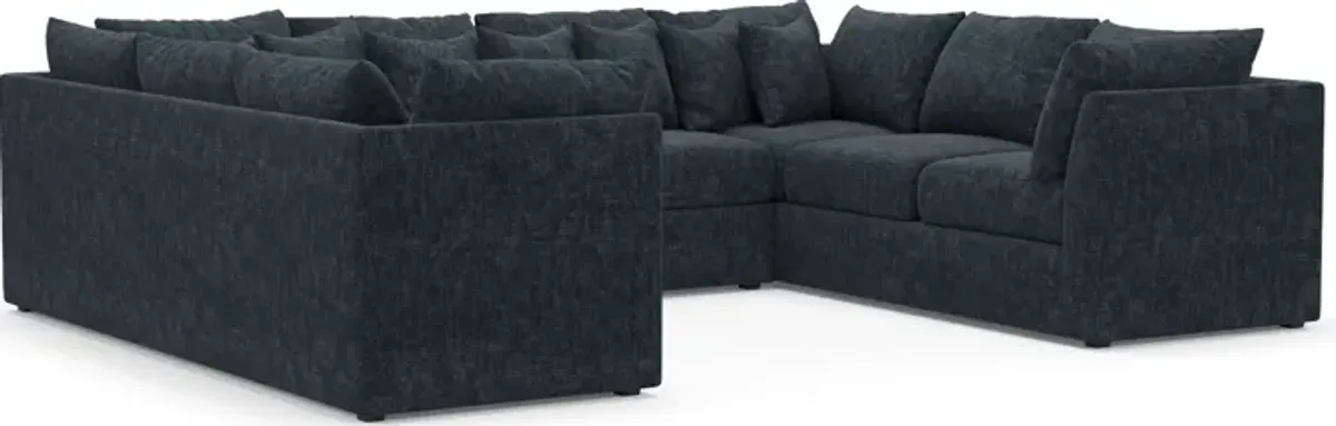 Nest Hybrid Comfort Eco Performance 3-Piece Pit Sectional - Argo Navy