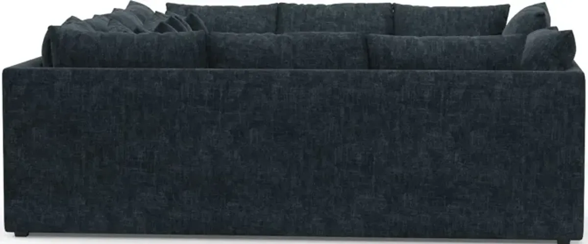 Nest Hybrid Comfort Eco Performance 3-Piece Pit Sectional - Argo Navy