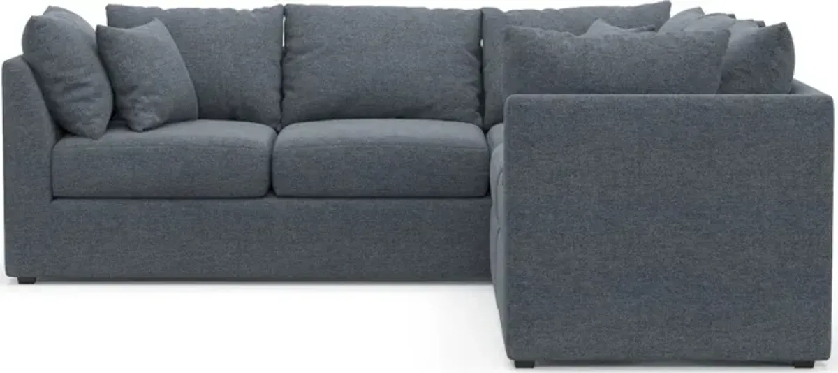 Nest Hybrid Comfort Eco Performance 3-Piece Small Sectional - Bridger Navy