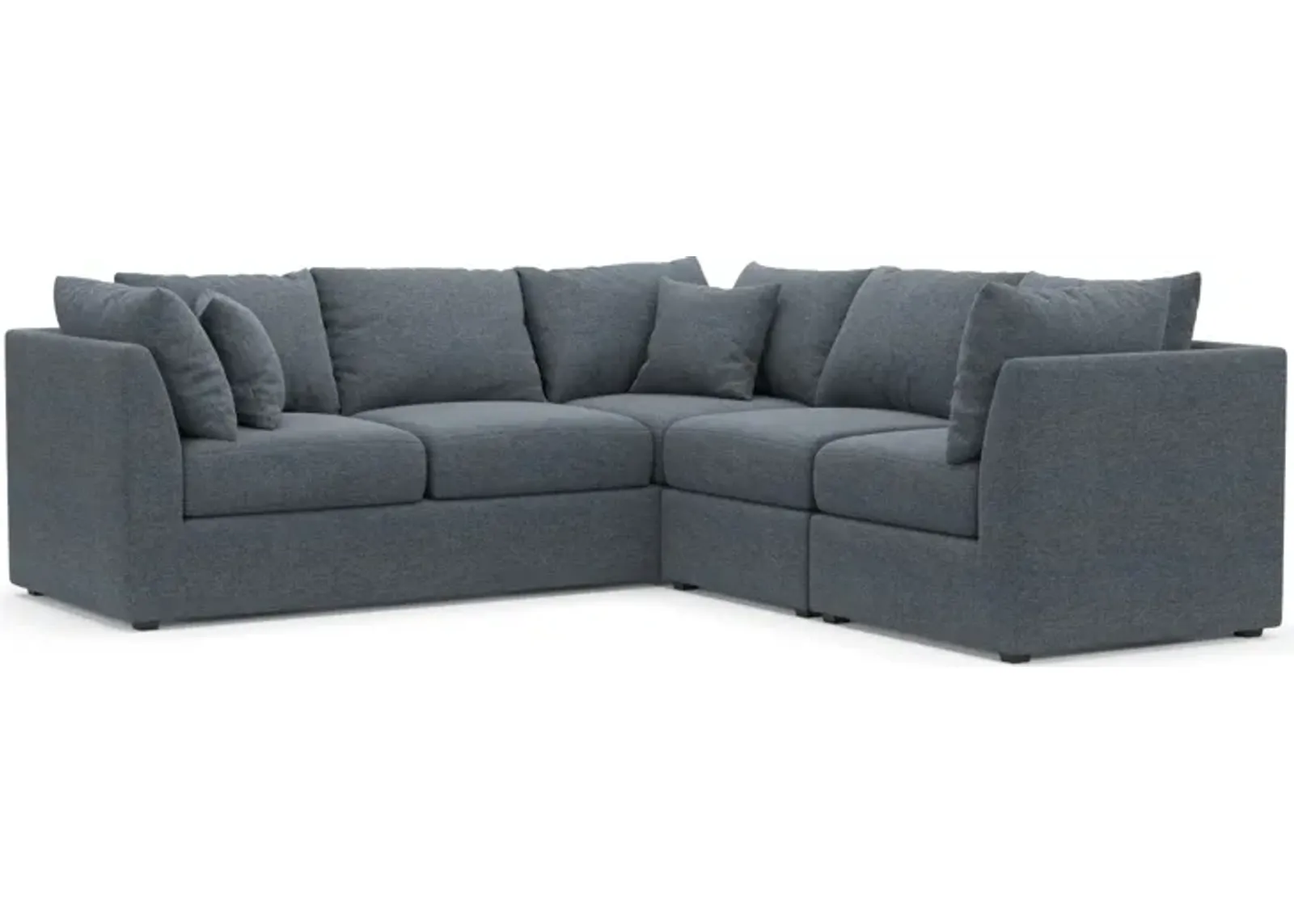 Nest Hybrid Comfort Eco Performance 3-Piece Small Sectional - Bridger Navy