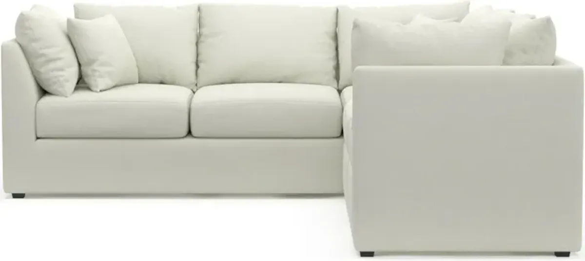 Nest Hybrid Comfort Eco Performance 3-Piece Small Sectional - Liv Arctic