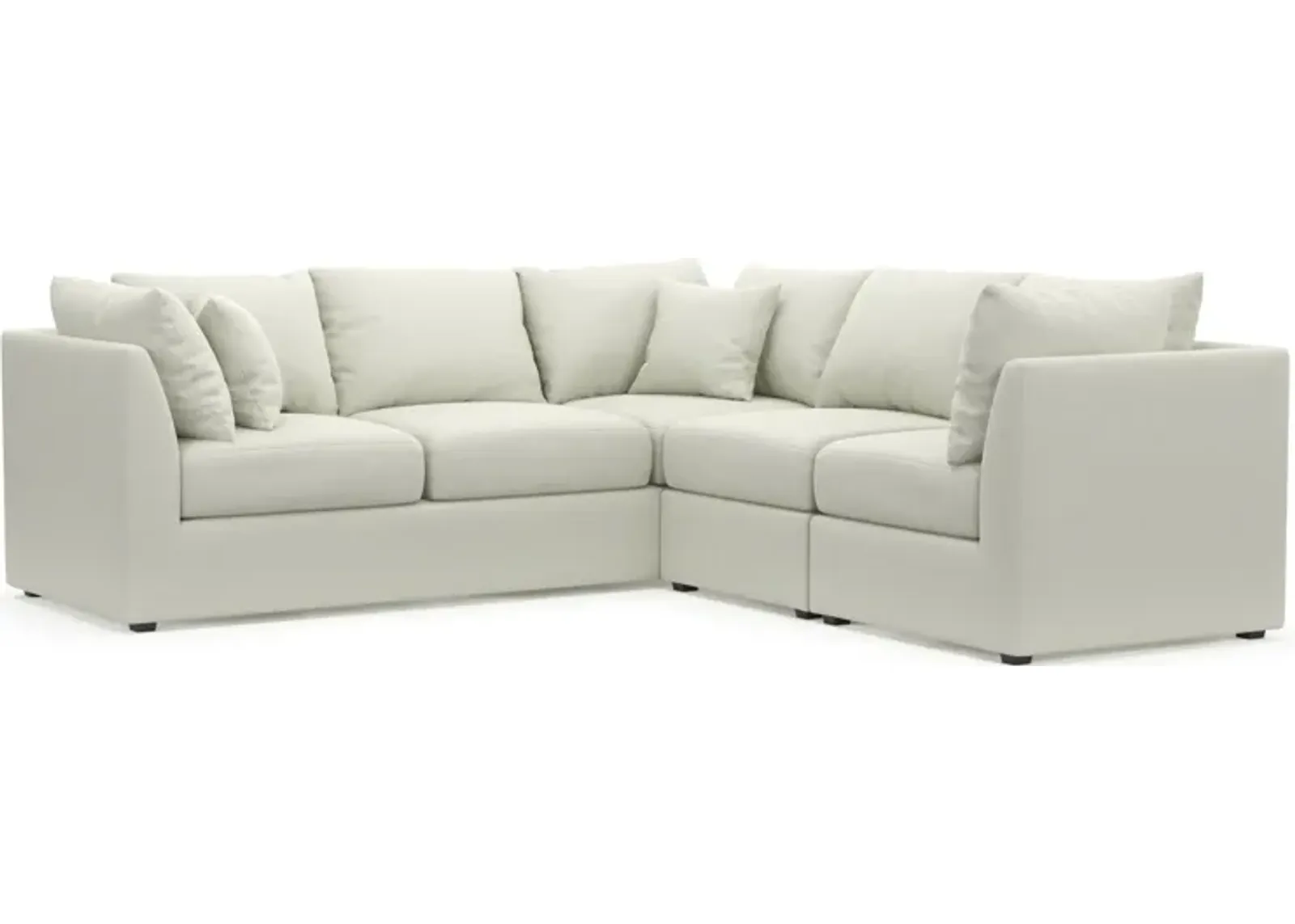 Nest Hybrid Comfort Eco Performance 3-Piece Small Sectional - Liv Arctic