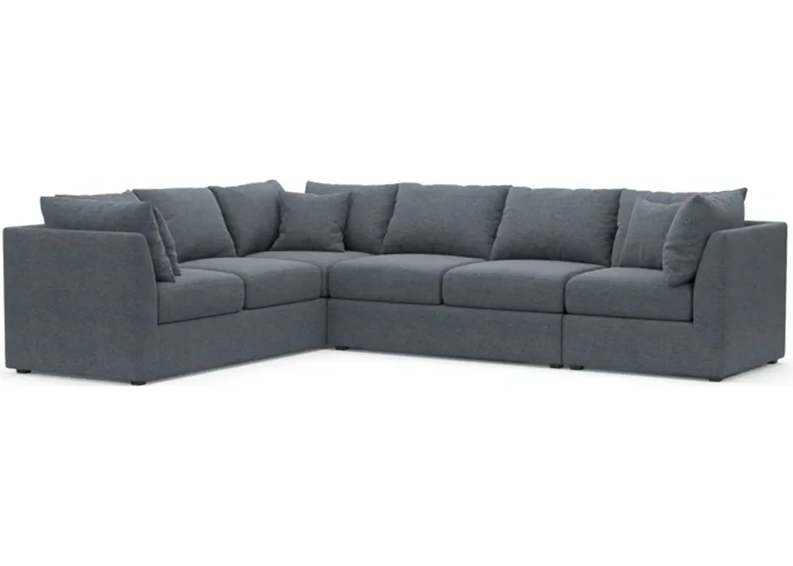 Nest Hybrid Comfort Eco Performance 3-Piece Large Sectional - Bridger Navy