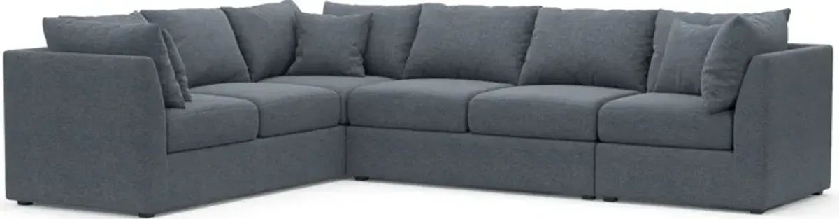 Nest Hybrid Comfort Eco Performance 3-Piece Large Sectional - Bridger Navy