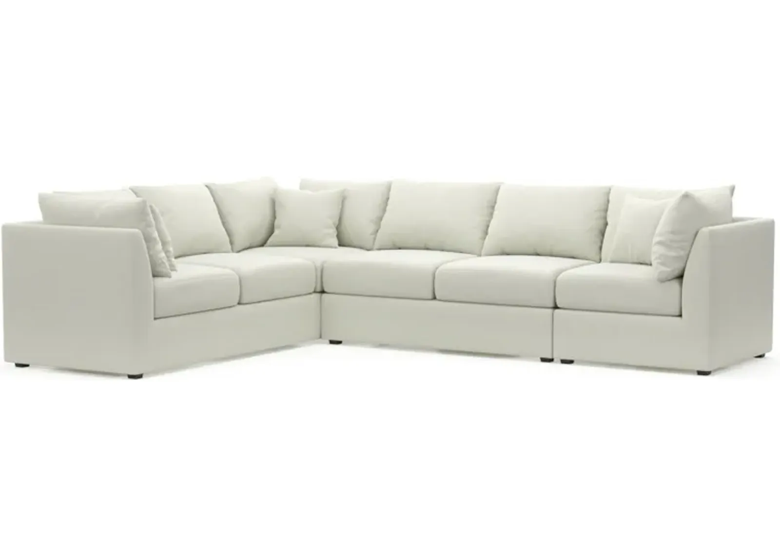 Nest Hybrid Comfort Eco Performance 3-Piece Large Sectional - Liv Arctic