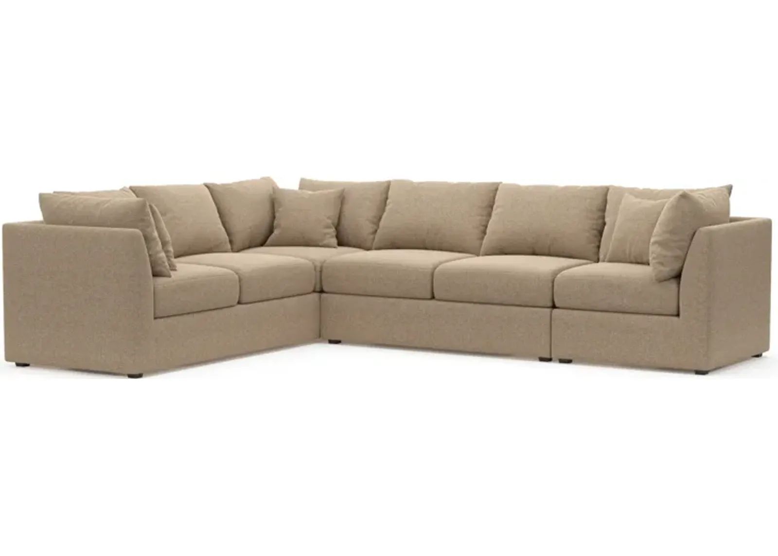 Nest Hybrid Comfort Eco Performance 3-Piece Large Sectional - Liv Wicker