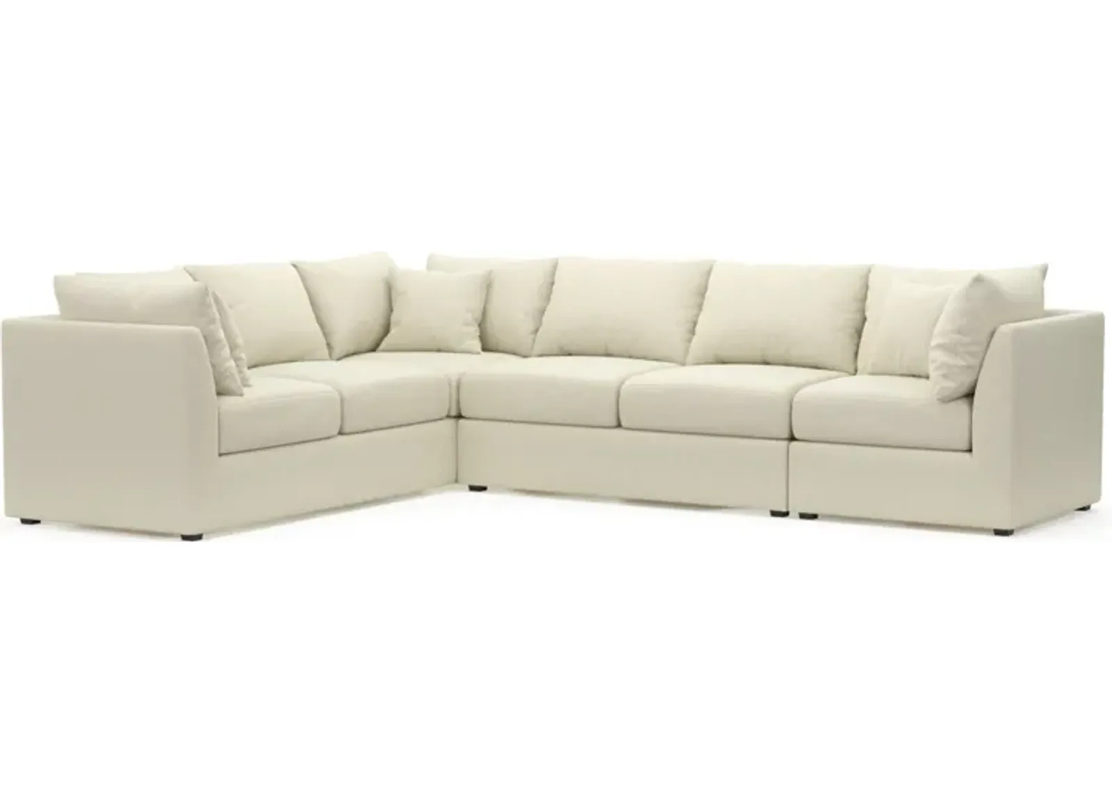 Nest Hybrid Comfort Eco Performance 3-Piece Large Sectional - Fincher Ivory