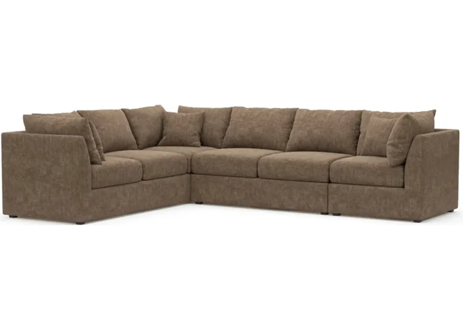 Nest Hybrid Comfort Eco Performance 3-Piece Large Sectional - Argo Java