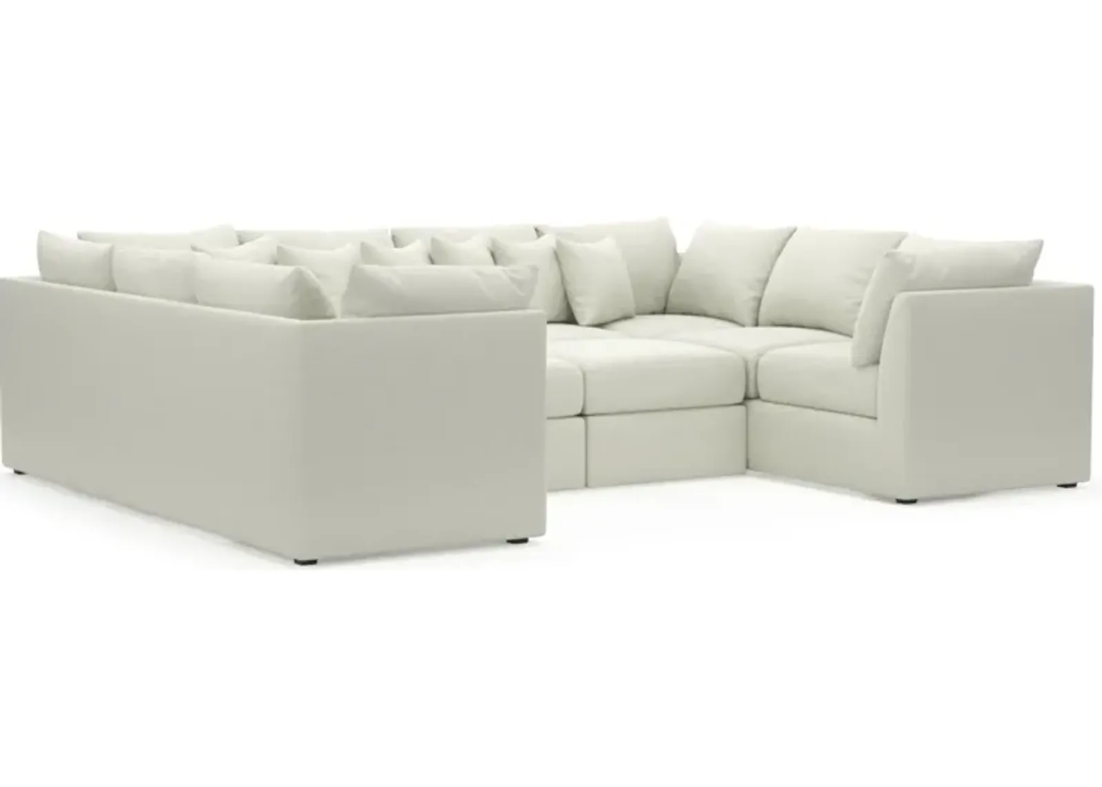 Nest Hybrid Comfort Eco Performance 5-Piece Pit Sectional - Liv Arctic