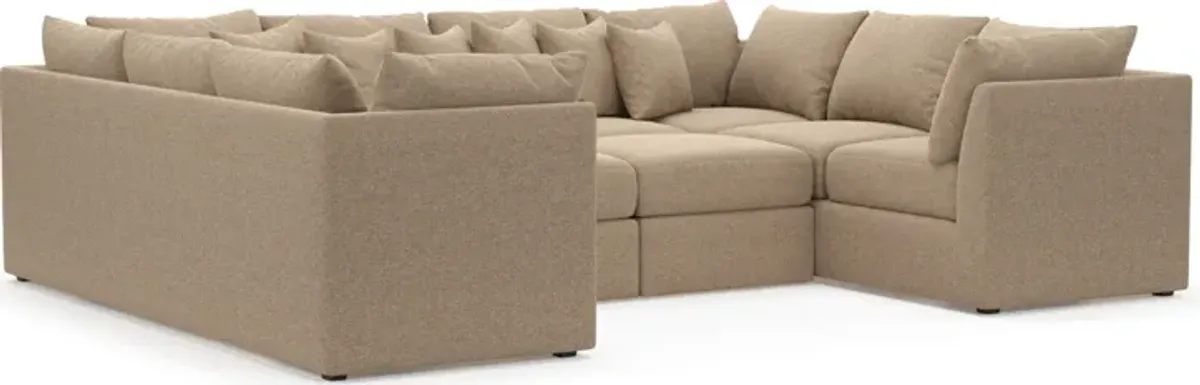 Nest Hybrid Comfort Eco Performance 5-Piece Pit Sectional - Liv Wicker