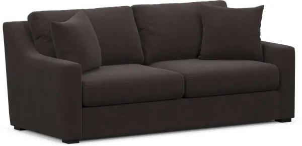 Dobson Foam Comfort Sofa - Merrimac Dark Brown