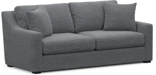 Dobson Foam Comfort Sofa - Dudley Indigo