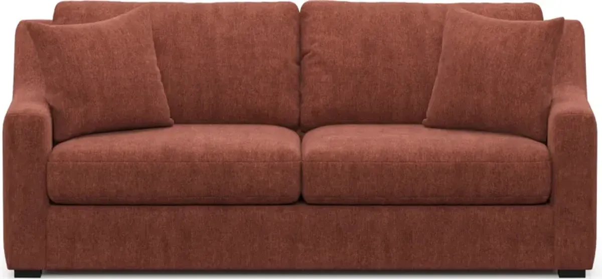 Dobson Foam Comfort Sofa - Contessa Paprika
