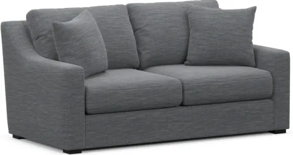 Dobson Foam Comfort Loveseat - Dudley Indigo