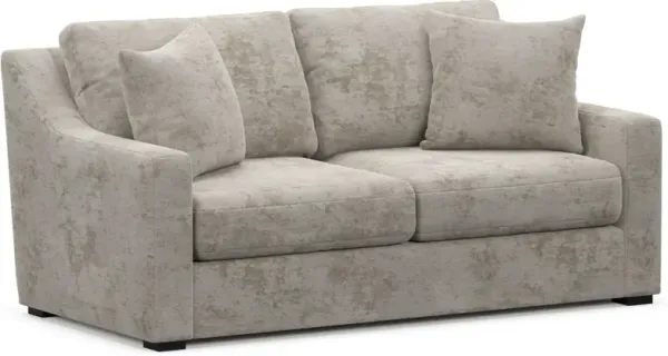Dobson Foam Comfort Loveseat - Hearth Cement