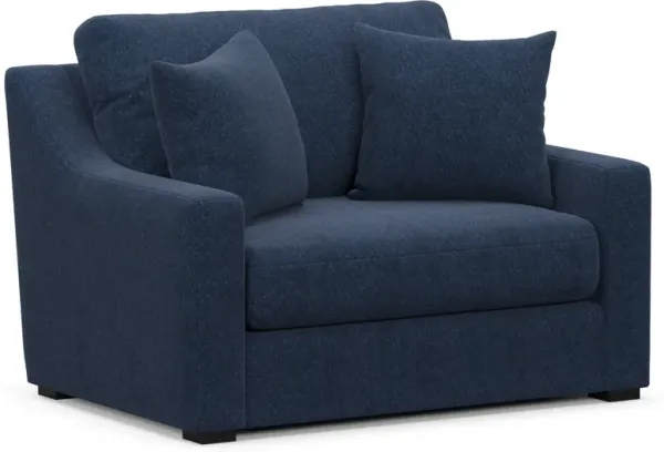 Dobson Foam Comfort Chair and a Half - Oslo Navy