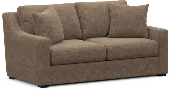 Dobson Foam Comfort Loveseat - Argo Java