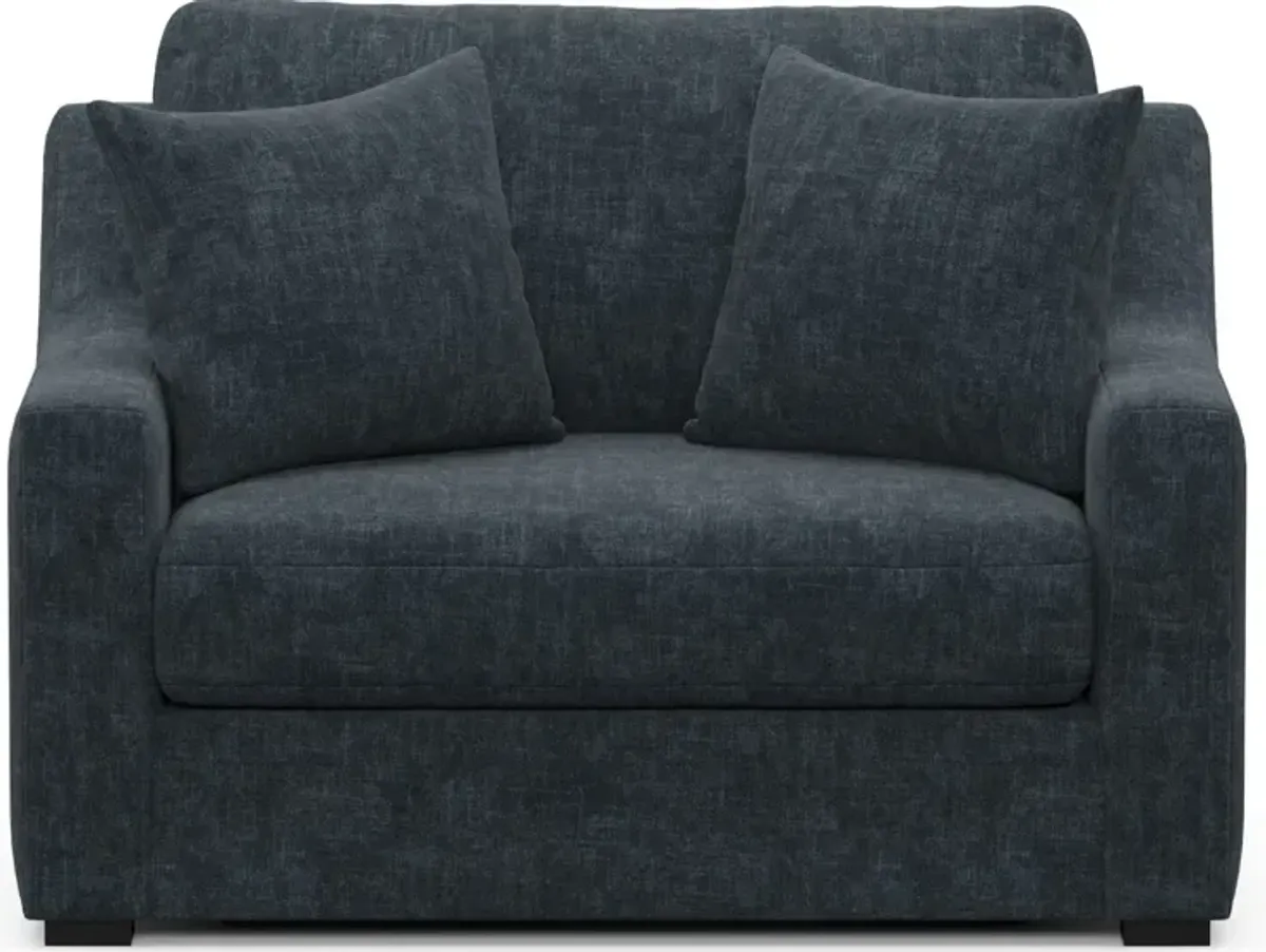 Dobson Foam Comfort Chair and a Half - Argo Navy