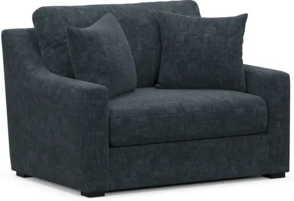 Dobson Foam Comfort Chair and a Half - Argo Navy